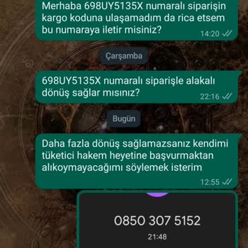 Oykuwear Siparişimi Kargolamış Gibi Gösterdi Ve Hiçbir Cevap Vermedi
