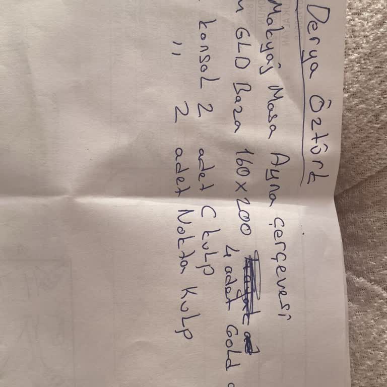 Mondi Eksik Ürün Talebi