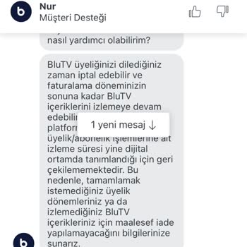 Blutv Üyelik İptali Var Ama Ücret İadesi Yok
