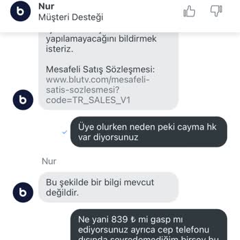 Blutv Üyelik İptali Var Ama Ücret İadesi Yok