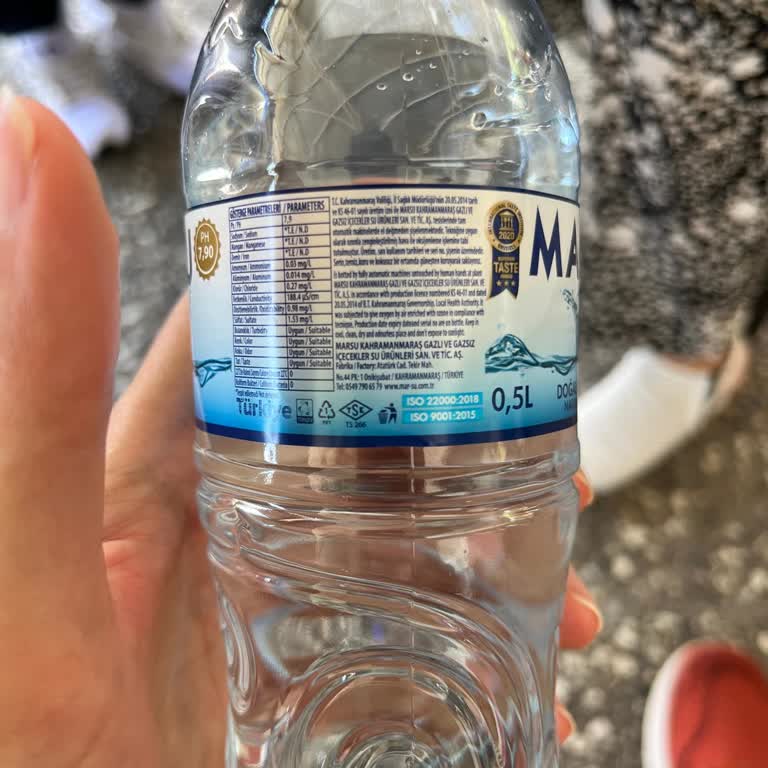 Marsu Doğal Kaynak Suyu Plastik Tadı Geliyor, İçi Yakıyor