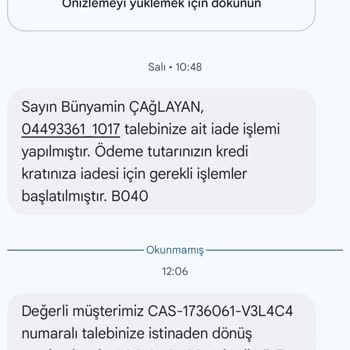 Karaca Home Ürünümü İstiyorum. Bana Para İadesi Yapıldı Muadilini İstiyorum Yok.