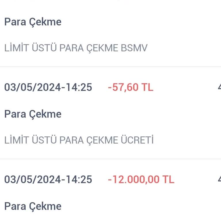 İş Bankası ATM'den Para Çekmeye Komisyon Alımı