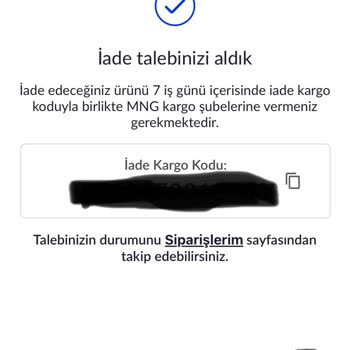 Pazarama Siparişlerim Görünmüyor. İade!
