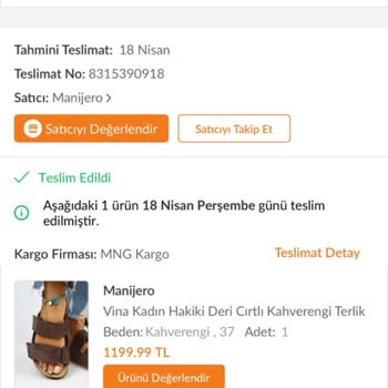 Trendyol Kargo Teslim Edilmemiştir