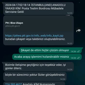 PTT Kargo Ürünü Getirmiyor Ve Çağrı Merkezi Telefonu Suratıma Kapattı