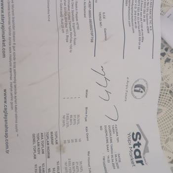 Star Yapı Market Boya Mağduruyum Bilgilendirme Yapılmadı