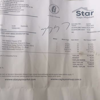 Star Yapı Market Boya Mağduruyum Bilgilendirme Yapılmadı