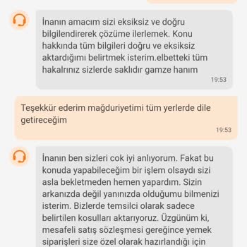 Trendyol Yemek Kuryenin Hatası Ve Sipariş İptali