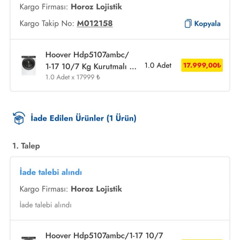 Şok Marketler İade Talebi Hakkında