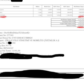 Central Rent A Car Olduğundan Çok Hasar Bedeli Tahsil Etmeye Çalışmak