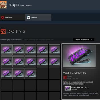 Steam Hesabımdaki Şüpheli İşlemler Ve Güvenlik Zaafiyeti