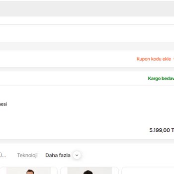 Hepsiburada Ürün Sayfasında Ve Sepette İki Farklı Fiyat Gösteriyor