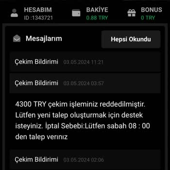 CasinoTesla Kazancımı Sildi