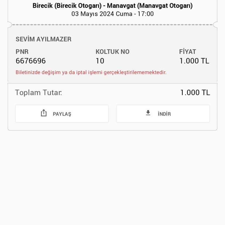 Obilet Astor Turizm'de Bagaj Hakkı Sorunu Ve Ek Ücret Mağduriyeti