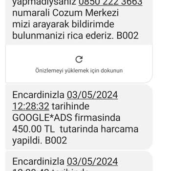 Google Ads Hesabımdan İki Defa Para Çekti