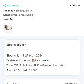 A101 Ürünü 40 Gündür Göndermiyor