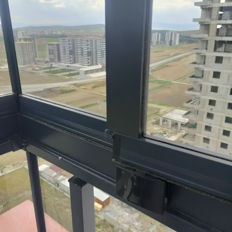 Doğuş Cam Balkon Yağmur Balkona Doluyor