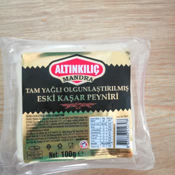 Altınkılıç Tam Yağlı Olgunlaştırılmış Eski Kaşar İçinde Kıl Var