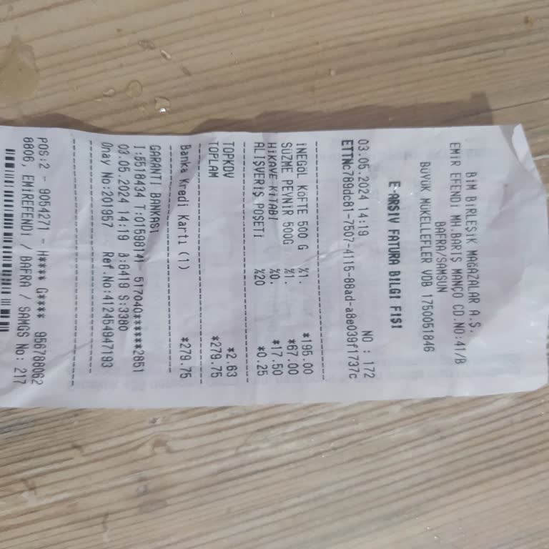 BİM Market Zincirinde Satılan İnegöl Tipi Köfte Üzerine Değerlendirme