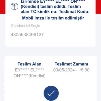 Trendyol Kargom Teslim Edilmediği Halde Edildi Gözüküyor