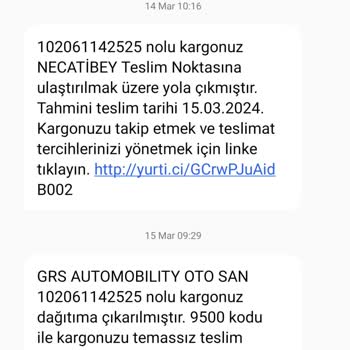 Yurtiçi Kargo Yurtiçi Petek Şube Kişilere Teslimat Başka Telefon Numarası Kullanımı