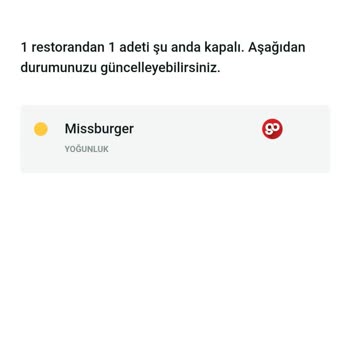 Yemek Sepeti Kurye Dayatması
