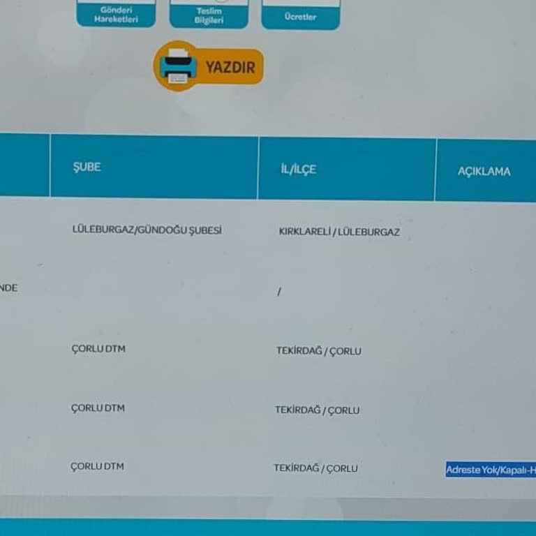 PTT Kargo Gecikmesi Ve Bilgi Eksikliği Mağduriyeti