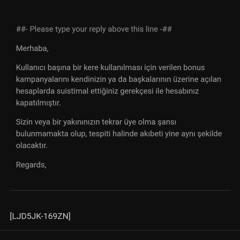 BETS10 Paramı Vermiyor Suistimal Diyor