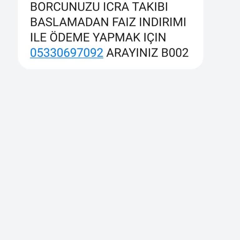 Metka Hukuk (SMS) Haksız İcra Takibi İddiasına İtirazım