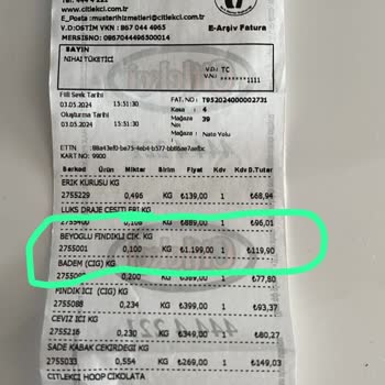 Çitlekçi Kasada Çıkan Farklı Ve Fiyat %100 Zam