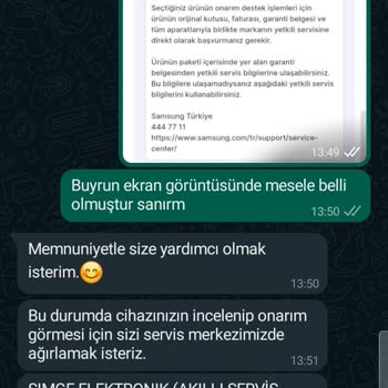 Samsung Servis Hizmeti Vermiyor, Bir De Kargo Parası Talep Ediyorlar!
