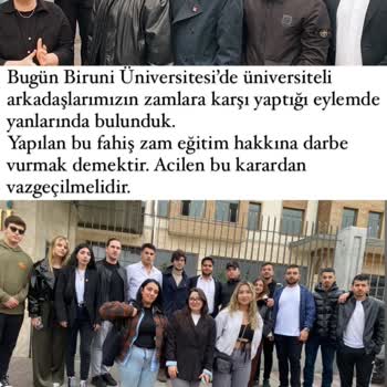 Biruni Üniversitesi Tutarsızlık İle Zam Yapıp Öğrencisini Saymayan Bir Okul