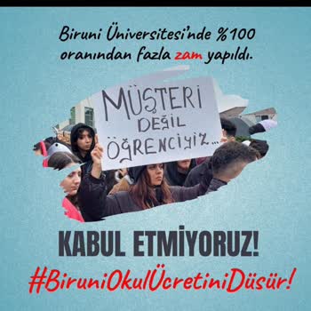 Biruni Üniversitesi Tutarsızlık İle Zam Yapıp Öğrencisini Saymayan Bir Okul