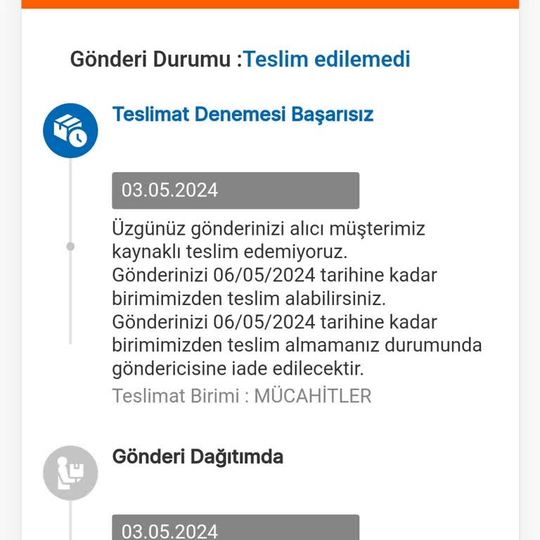 MNG Kargo Kargomu Teslim Etmedi