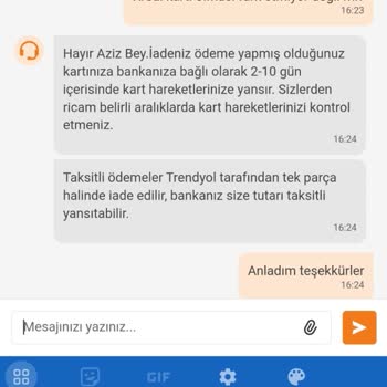 Trendyol Alışveriş Sitesi Ve Akbank Ücret İadesinin Yapılmaması.