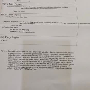 Karaca Züccaciye 84 Parça Çatal Kaşık İadesi