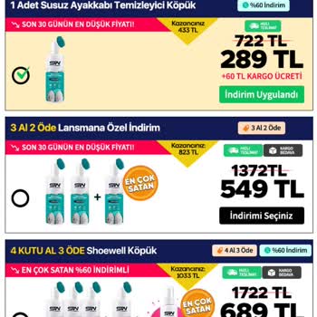 Shoewell-tr.com Temizleme Ürünü Garantisi
