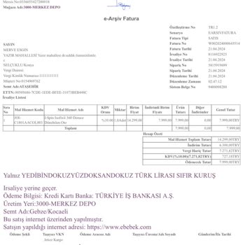 Ebebek Online Alışveriş Mağduriyeti!
