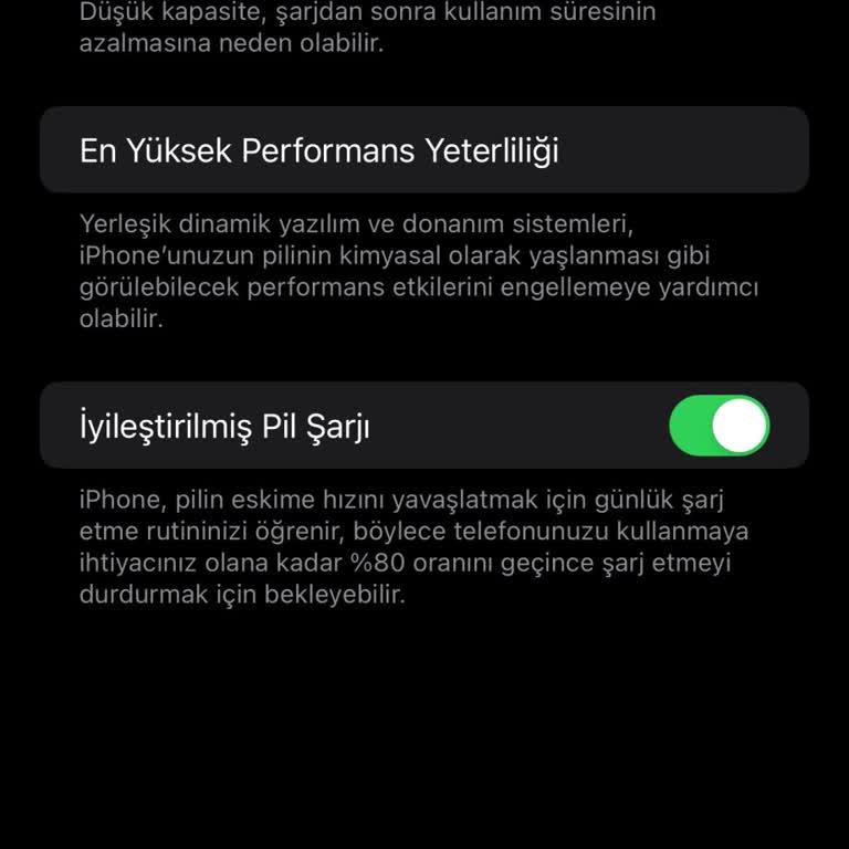Apple Hızlı Düşüyor Pil Sağlığı