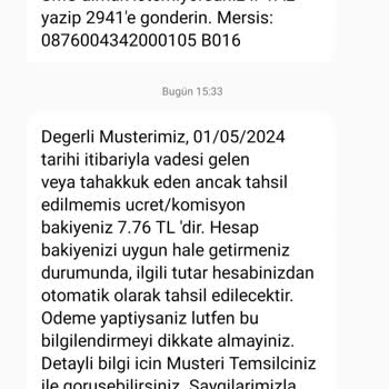 TEB Olmayan Paraya Hesap İşletim Ücreti