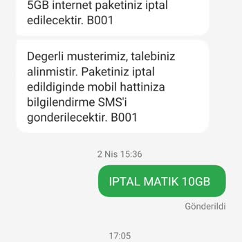 Türk Telekom İnternet Paketini İptal Etmeme Rağmen Bir Sonraki Aya Yansıtılması