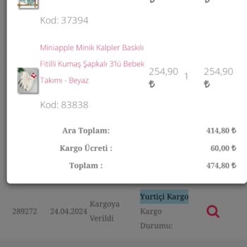 Koza Bebek Şikayet Yanlış Bilgi Vererek Ürün Gönderip Başından Atıyor.