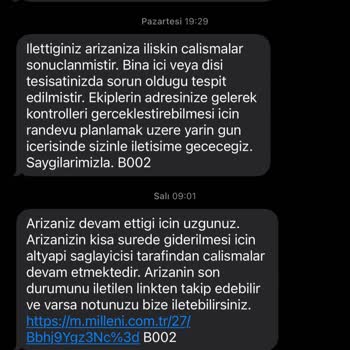 Millenicom İnternet Hızım Düşürüldü Ve Arıza Çözüme Kavuşturulmuyor