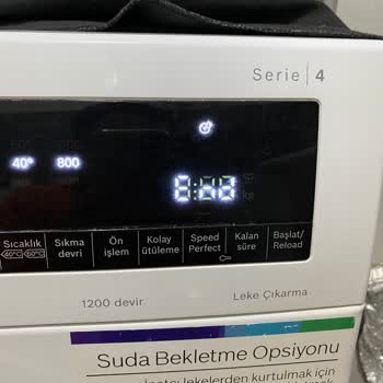 Bosch Çamaşır Makinem De Verdiği İşaretler
