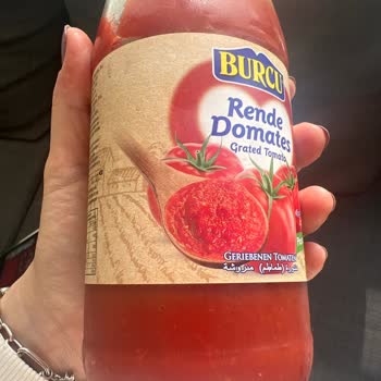 Burcu Gıda Domates Rendesinde Yabancı Cisimler Bulundu