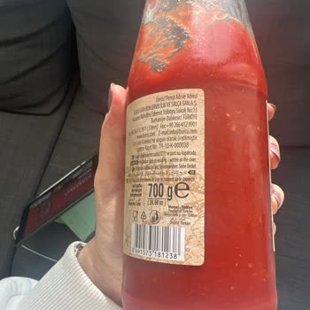 Burcu Gıda Domates Rendesinde Yabancı Cisimler Bulundu