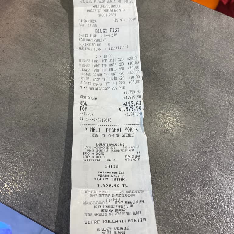 GS Store Forma Baskısı Sıkıntısı