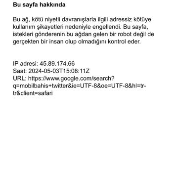 Mobilbahis Siteye Giriş Yapamıyorum Engellendim?