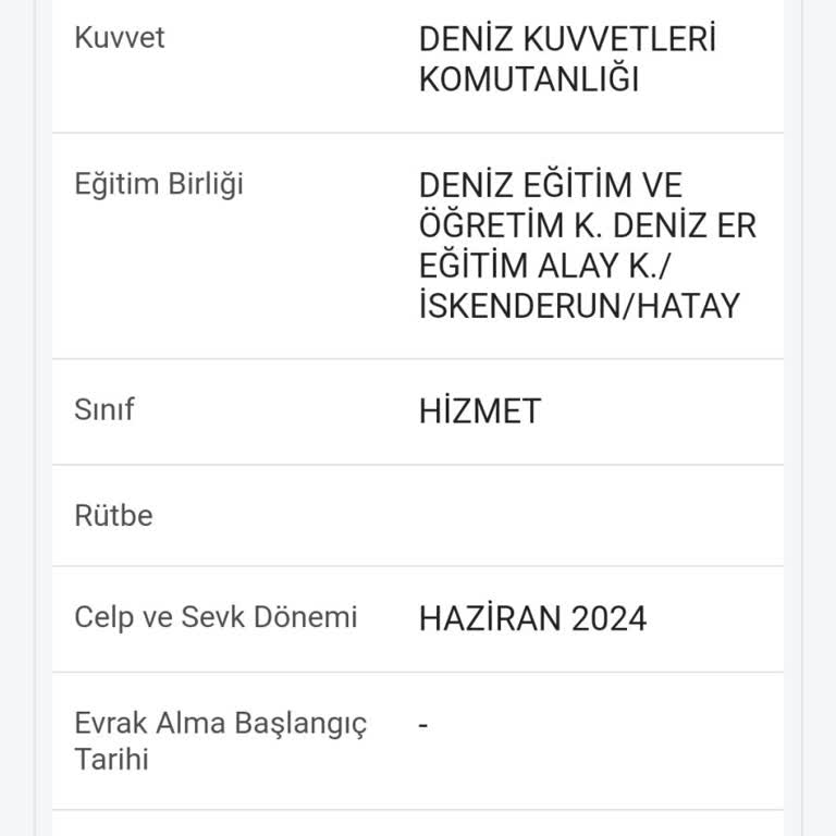 Milli Savunma Bakanlığı Lisans Mezunu Askerlik Statüsü